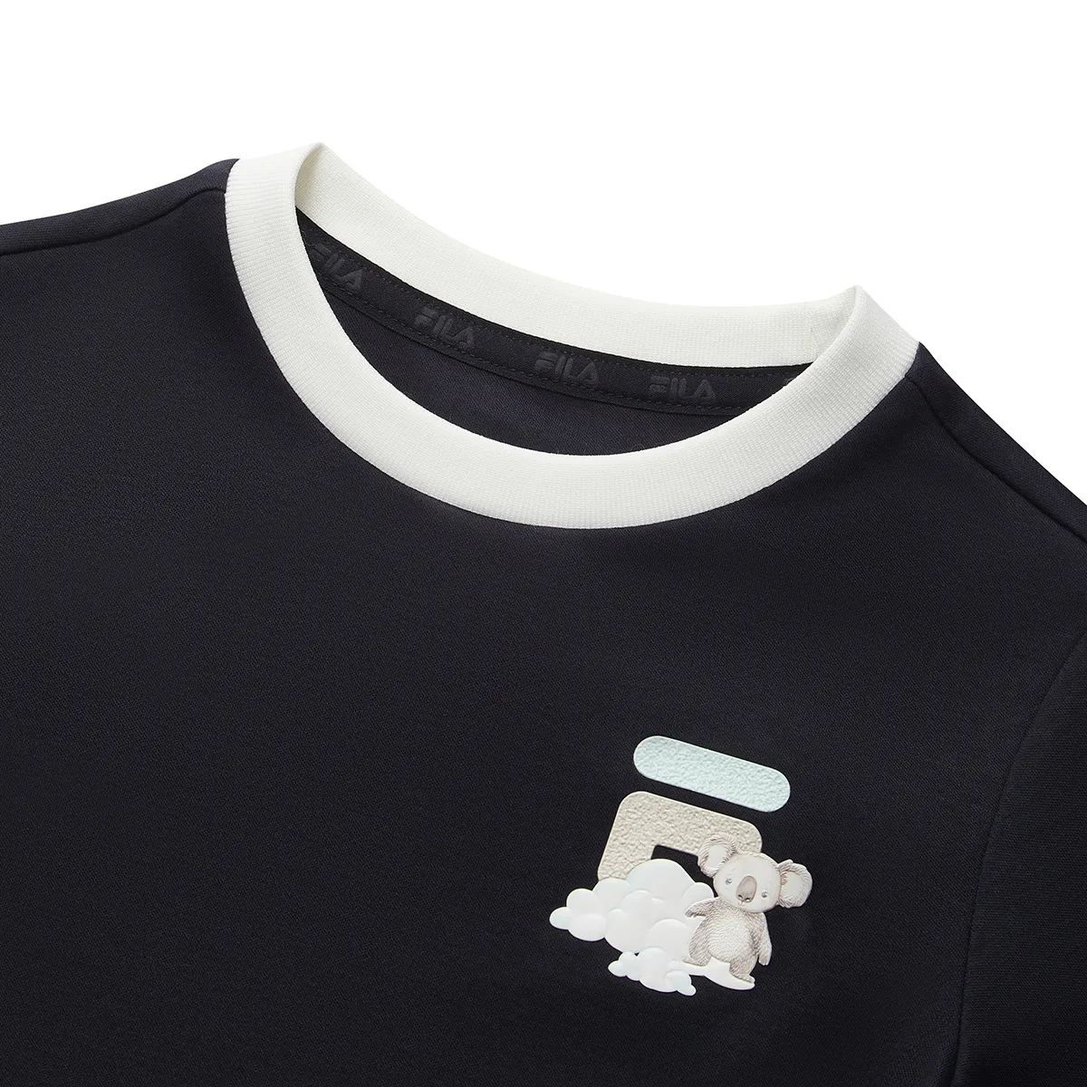FILA KIDS Детская толстовка с длинным рукавом Legend Blue — фото 4