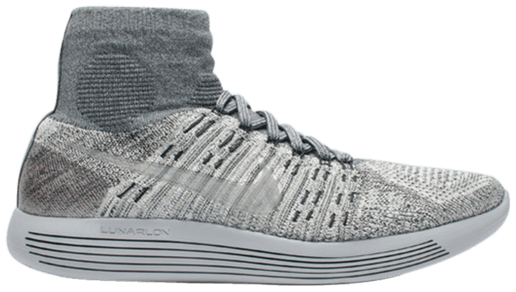 

Кроссовки Nike LunarEpic Flyknit 'Pale Grey', серый
