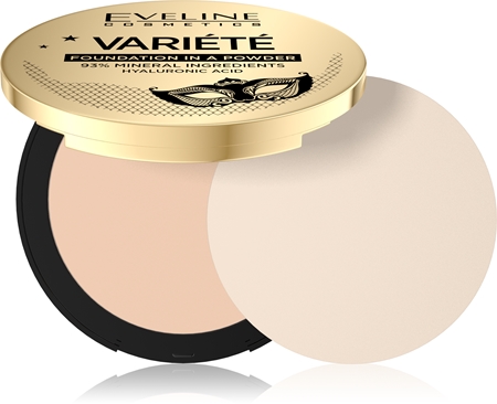 

Компактный минеральный порошок с аппликатором Eveline Cosmetics Variété, 01 Light 8 g