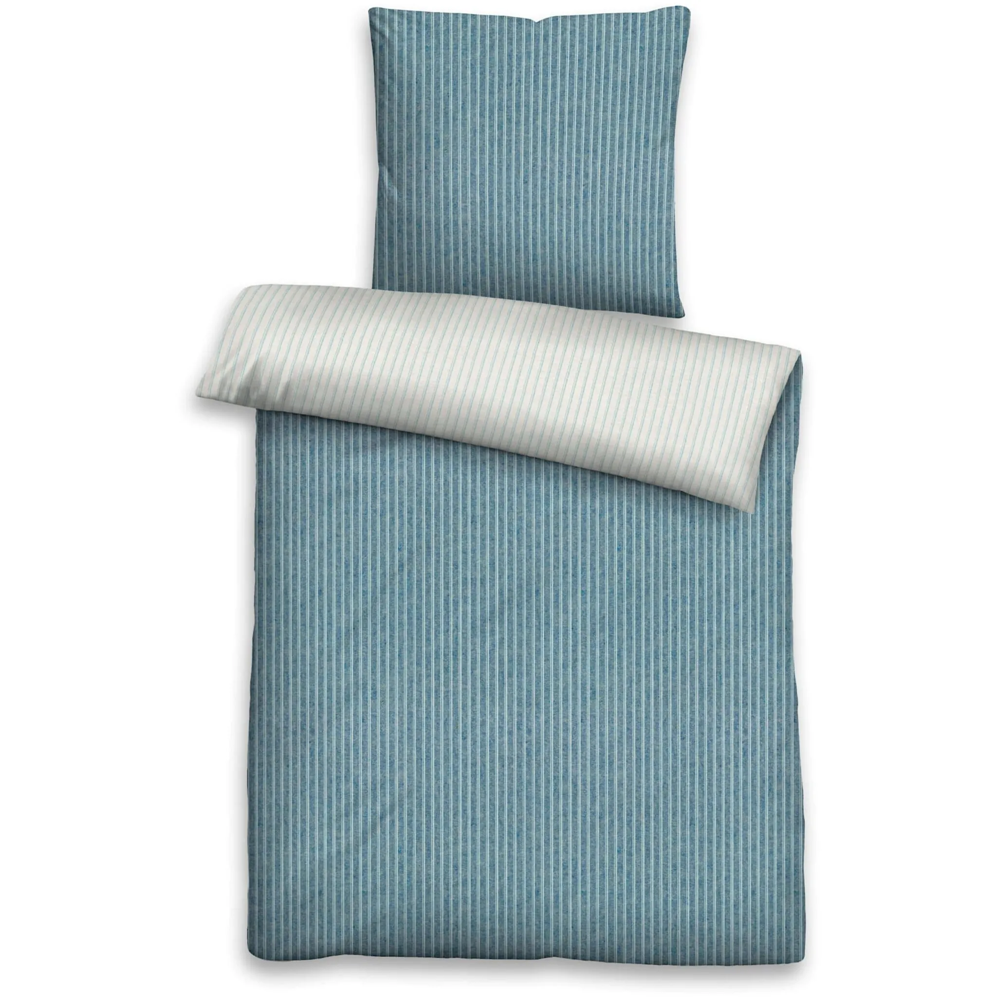 

Постельное белье Biberna, (2 шт.), цвет blau