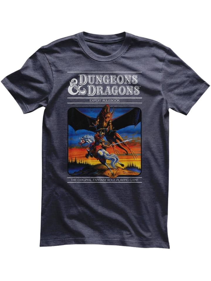 

Dungeons And Dragons Футболка "Dungeons & Dragons - Expert Rulebook T-Shirt" синего цвета, Синий, Dungeons And Dragons Футболка "Dungeons & Dragons - Expert Rulebook T-Shirt" синего цвета