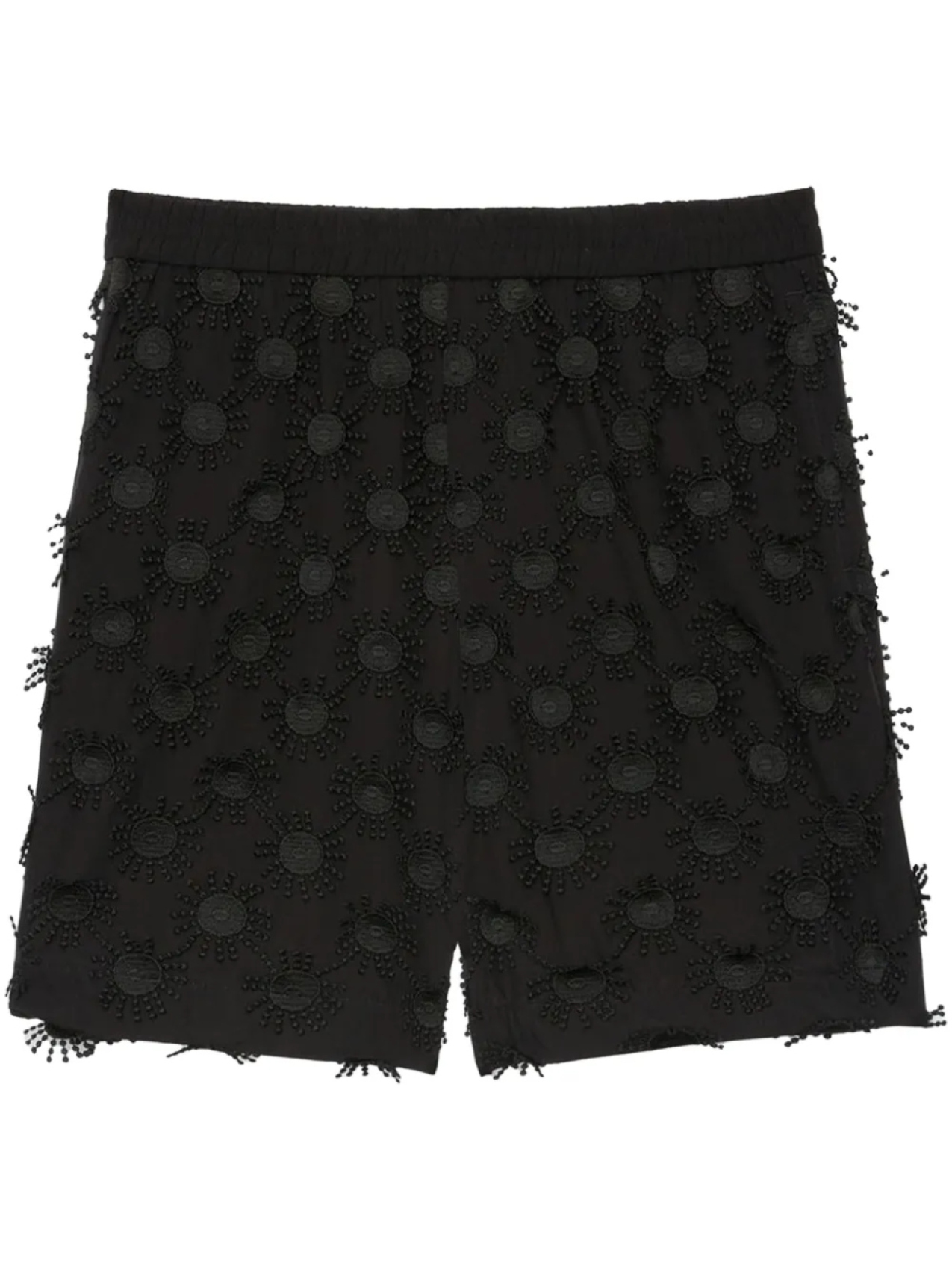 

Шорты с бисером MSGM, черный