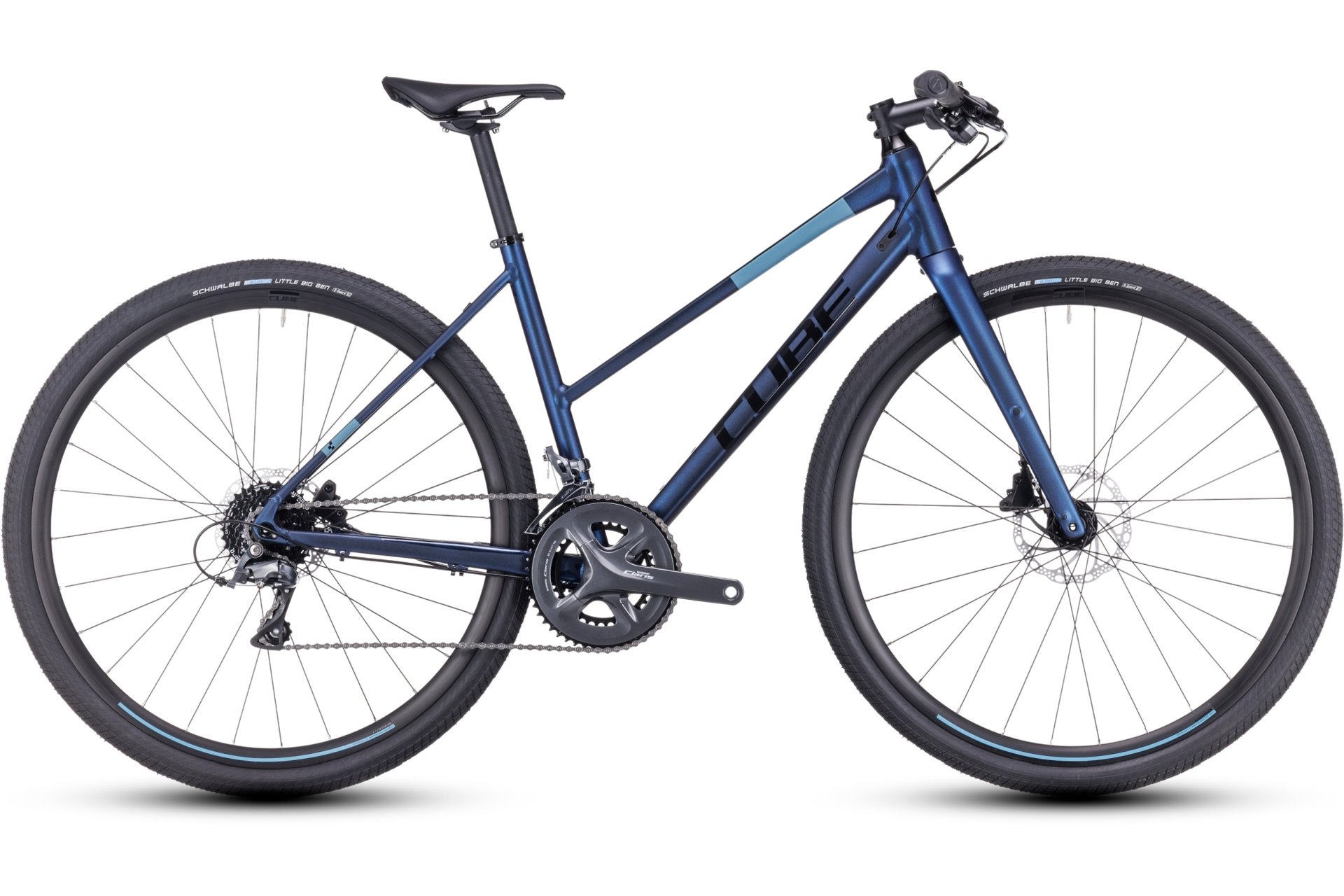 

Кроссовый велосипед Cube Nulane ONE - 28 дюймов - Damen Sport - 2024, цвет Blau|velvetblue´n´black