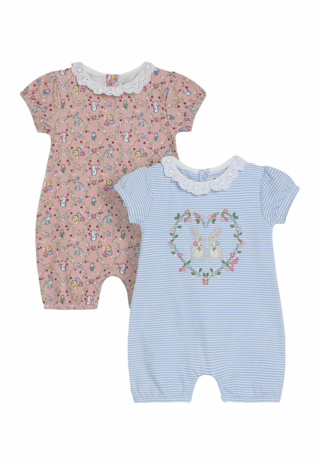 

Комбинезон REGULAR FIT - 2-PACK BRODERIE COLLAR JoJo Maman Bébé, синий
