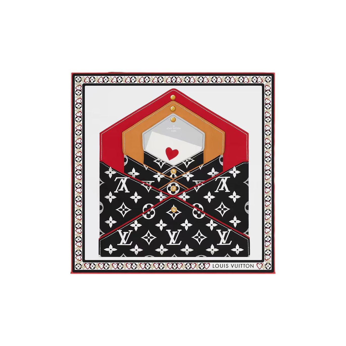 

LOUIS VUITTON Шелковый шарф Mulberry Silk для женщин, мультиколор