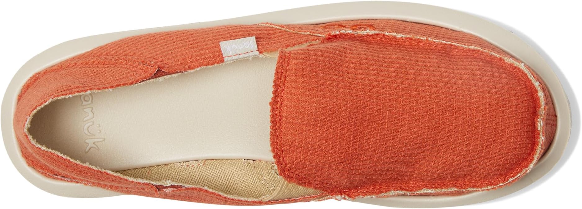 Лоферы Sanuk Donna Waffle Knit, цвет Picante — фото 2