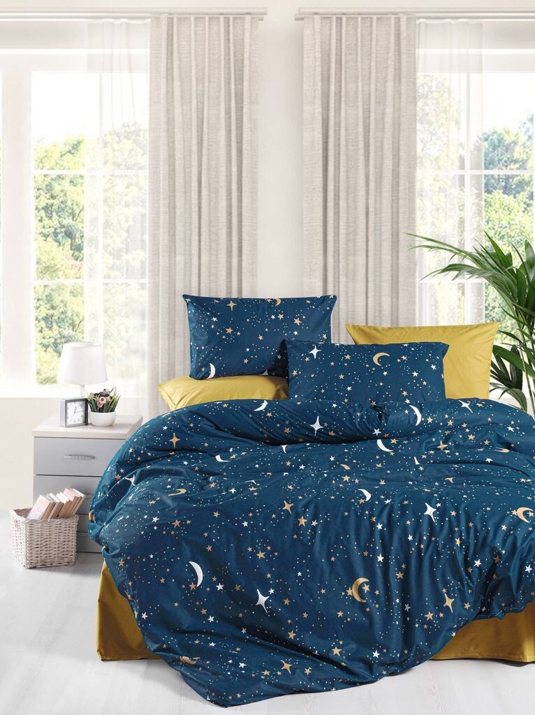

L'Essentiel Linge de Maison, Sky- LFS0112, Темно-синий, Пуховые одеяла, 100% хлопок ранфорс