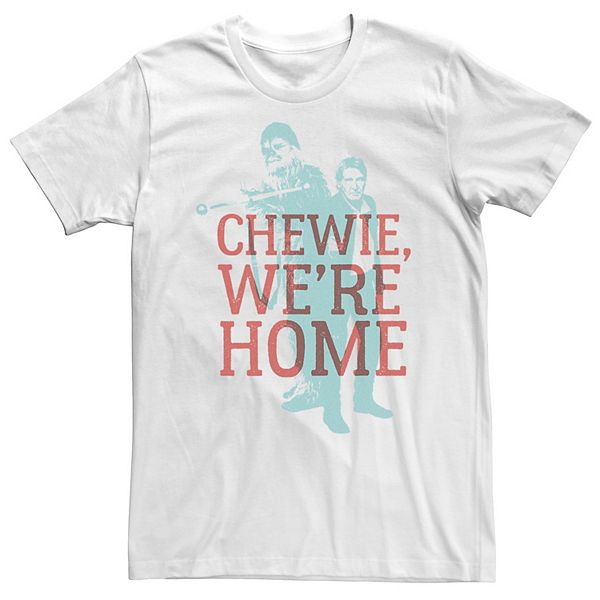 

Футболка Big & Tall Chewie Han Overlay Star Wars