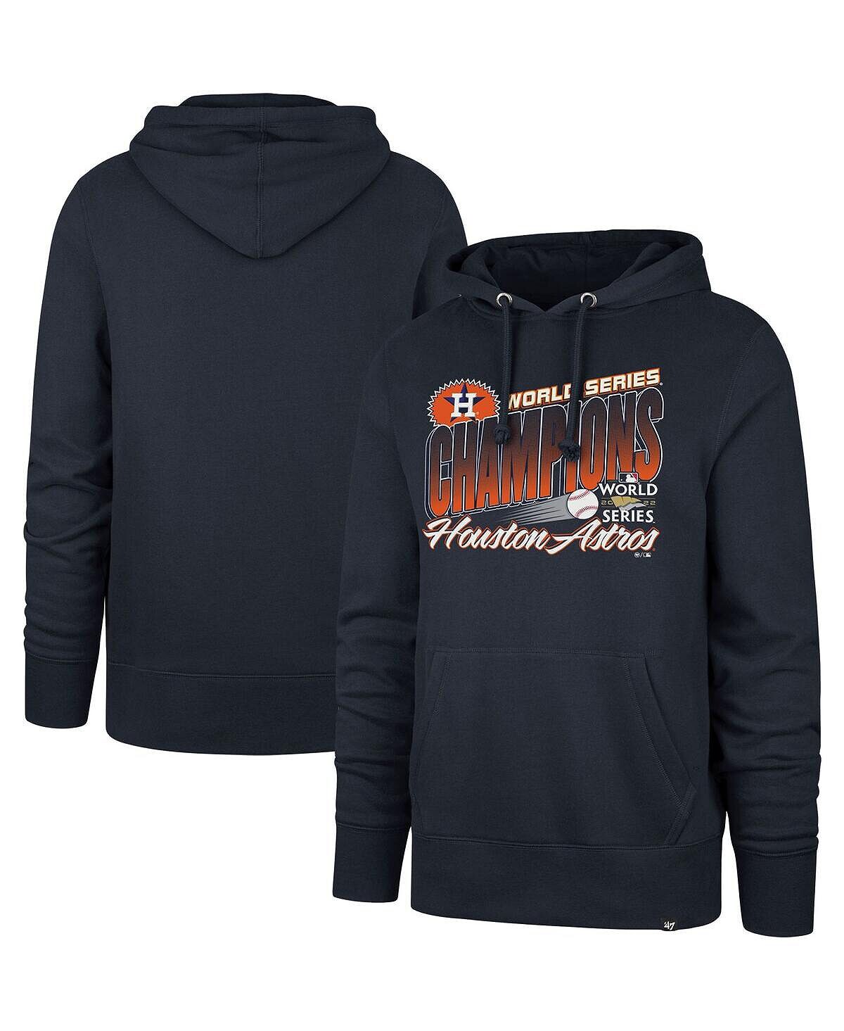 

Мужской темно-синий пуловер с капюшоном Houston Astros World Series Champions 2022 Headline '47 Brand