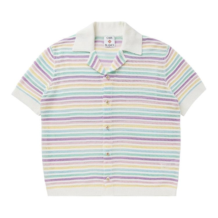 

Поло Casablanca Flower Crochet Polo, Multicolor