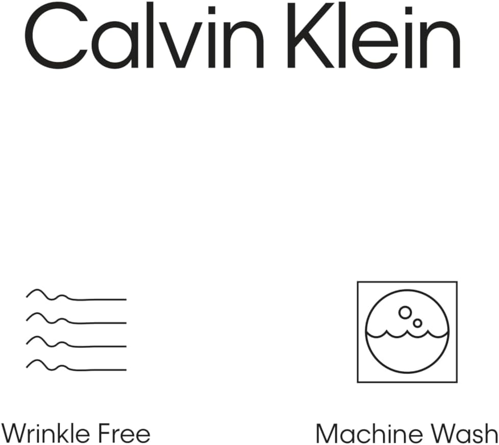 Мужские рубашки Calvin Klein Slim Fit Non Iron Solid, Mist — фото 4