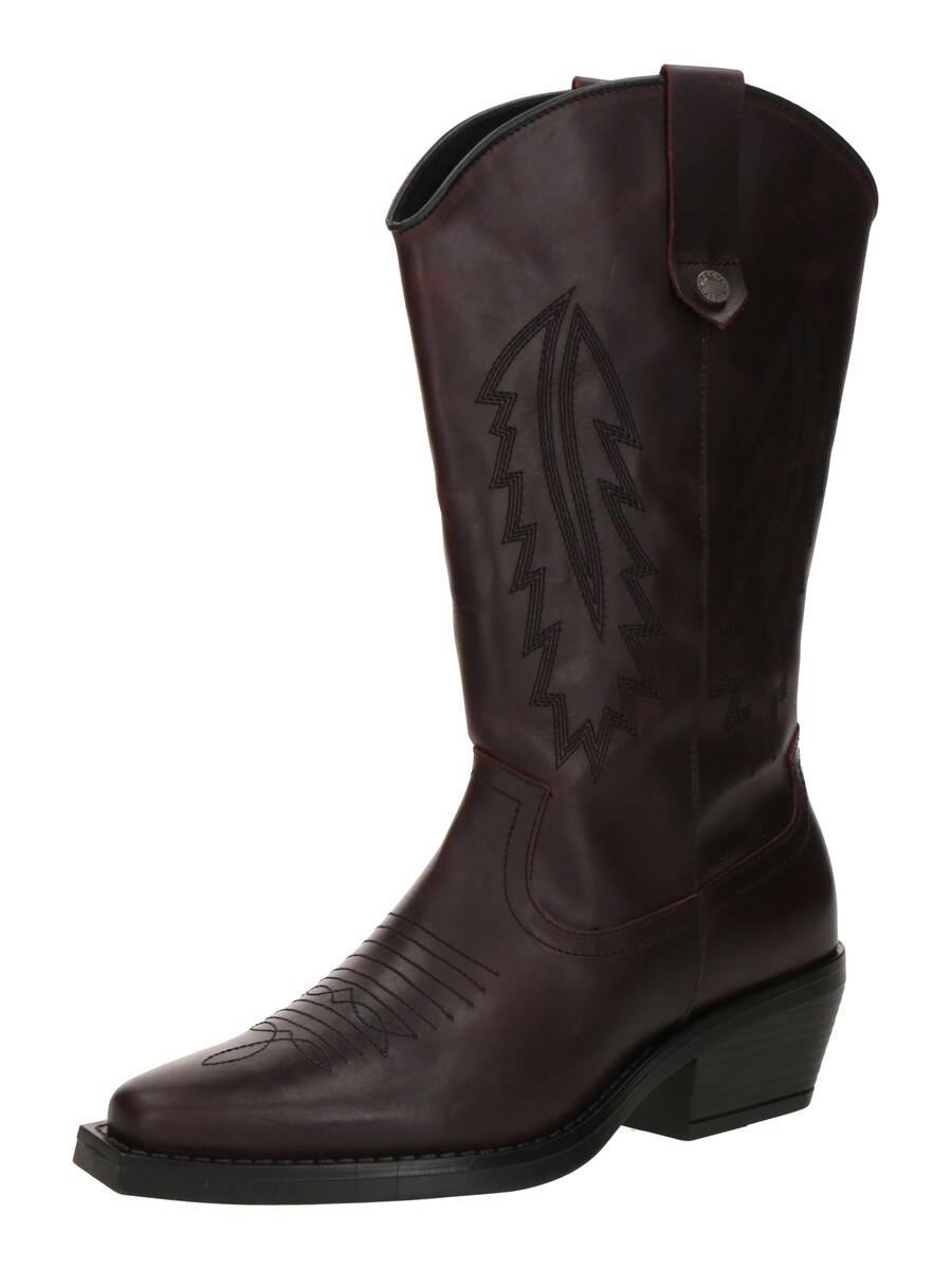 Ковбойские сапоги STEVE MADDEN Wallace, Burgundy