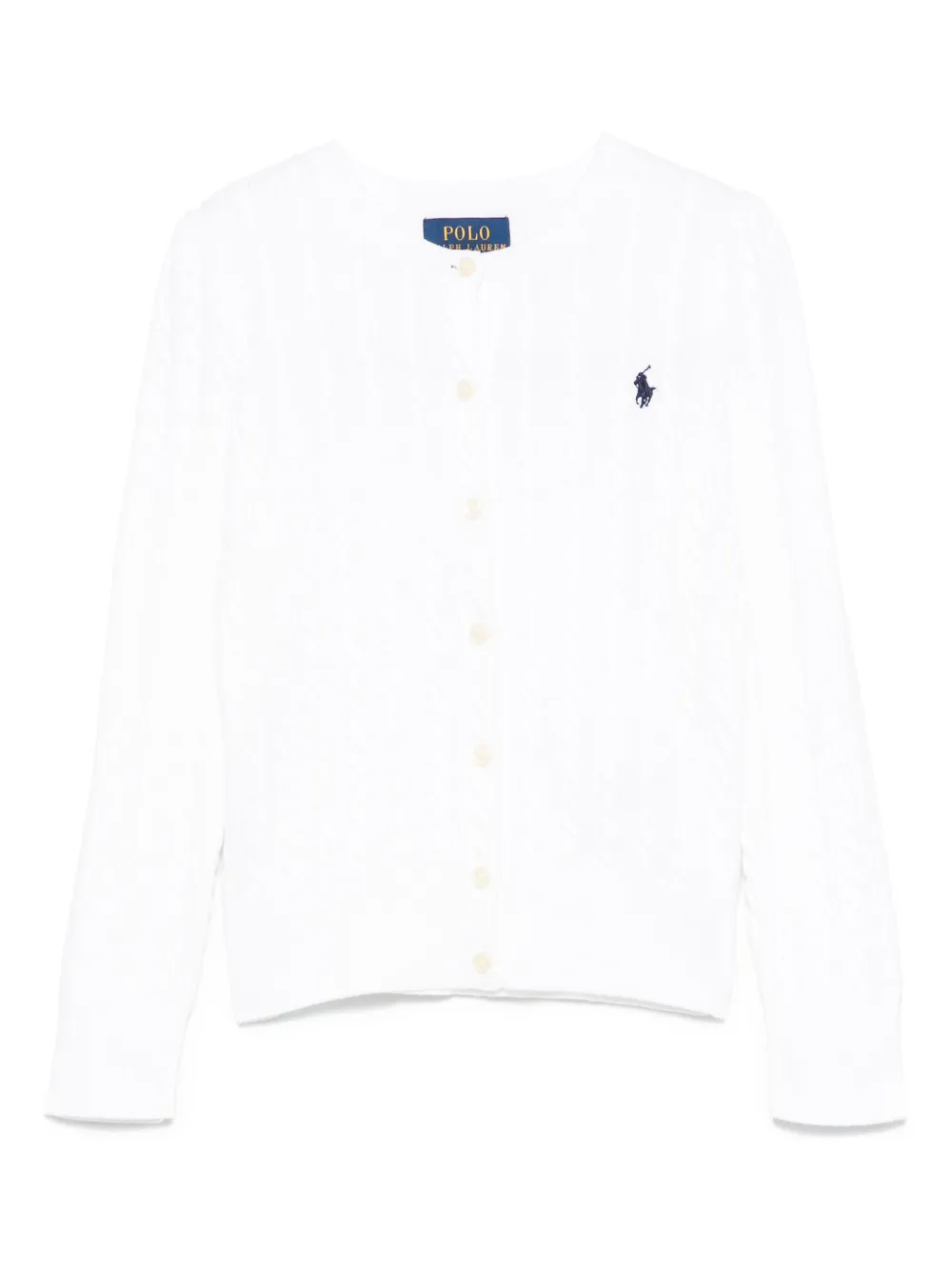 

Кардиган фактурной вязки POLO RALPH LAUREN KIDS, белый