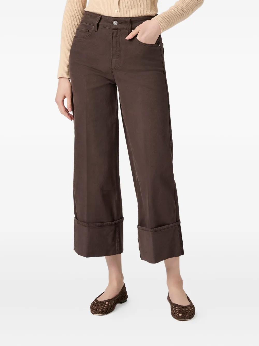 

Джинсы Sasha Paige, коричневый