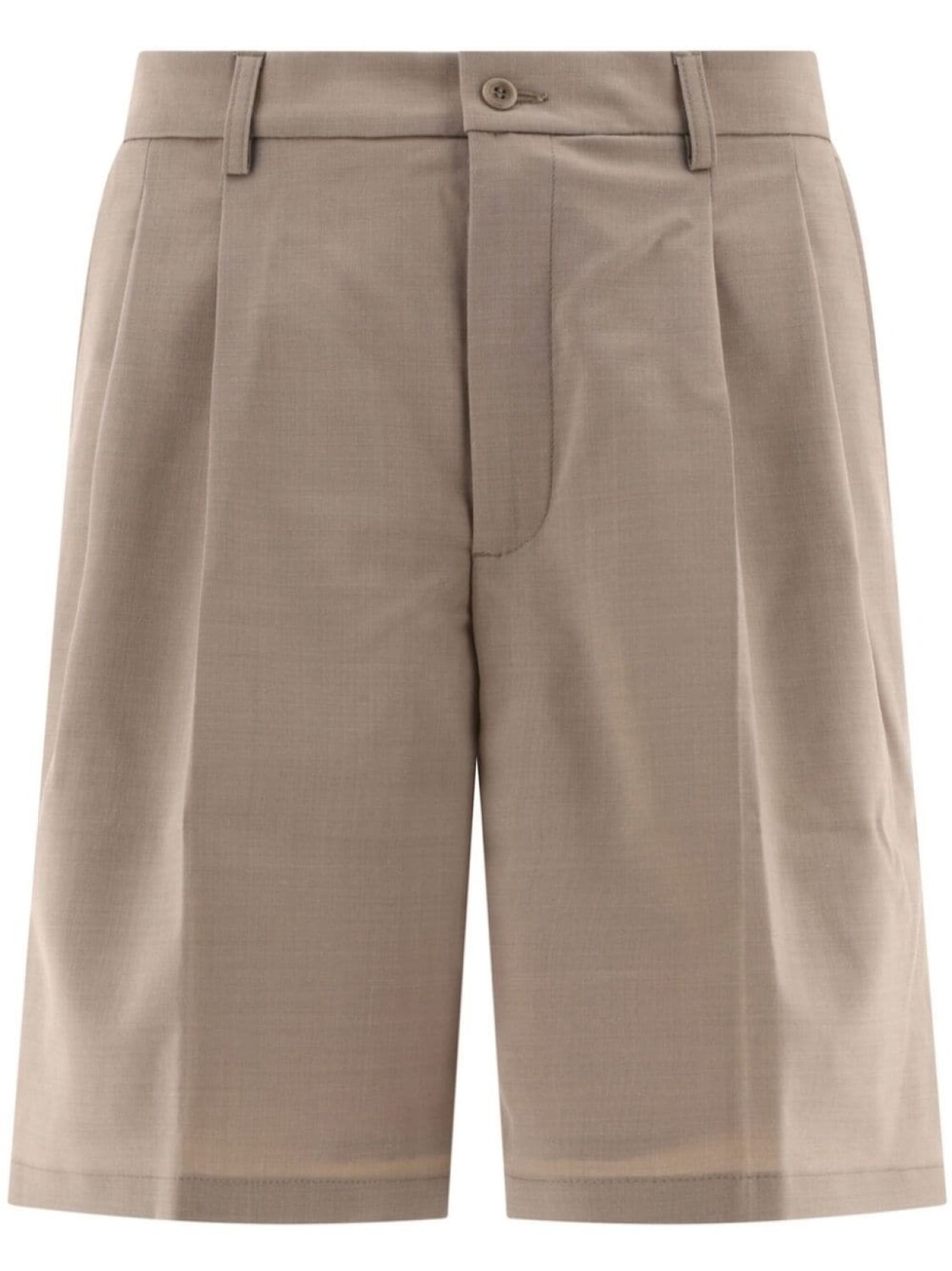 

Norse Projects Benn плиссированные шорты, серый
