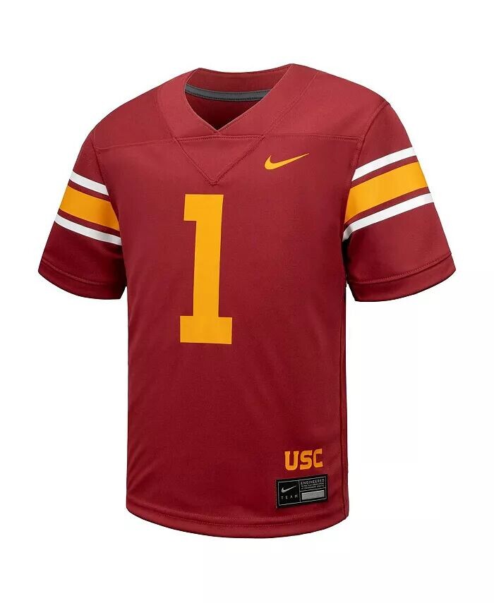 Футболка Toddler 1 Cardinal USC Trojans Alternate Untouchable Nike — фото 3