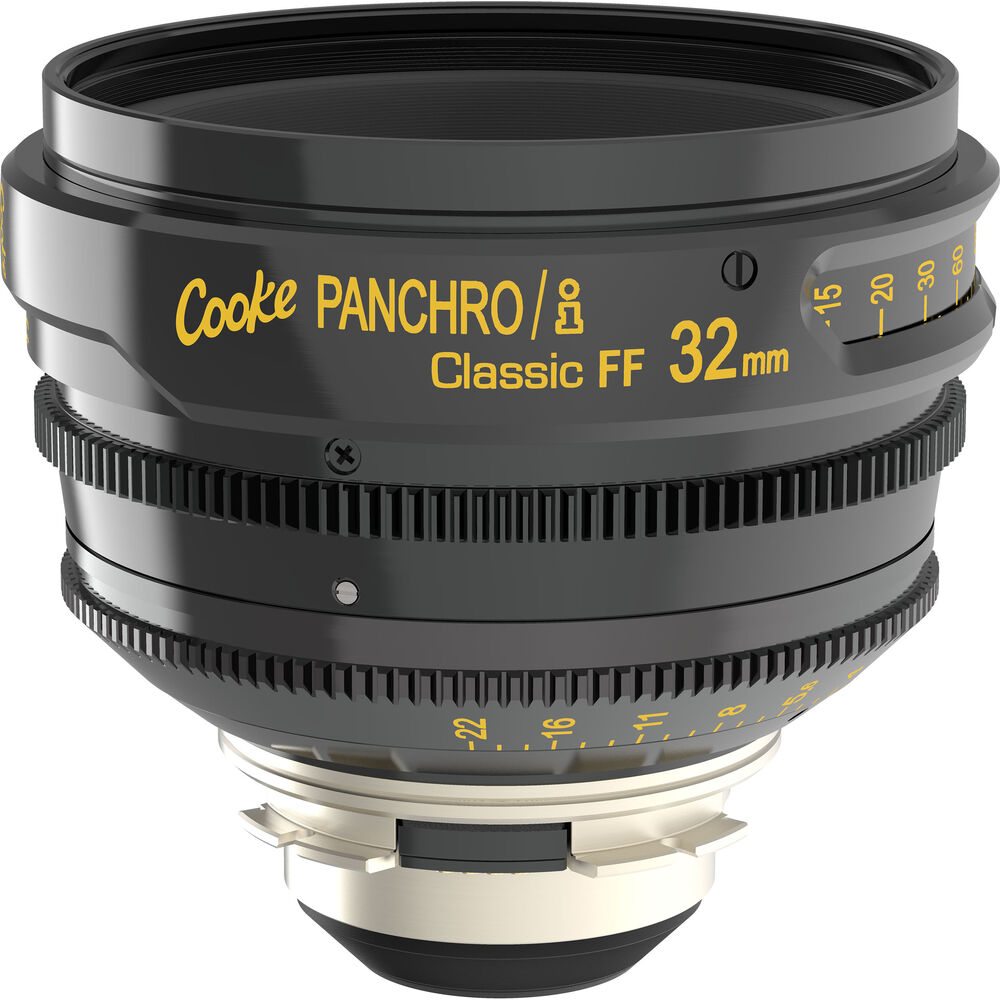 

Объектив Cooke 32mm Panchro/i Classic T2.2 Full Frame с фиксированным фокусным расстоянием (крепление PL, ножки)
