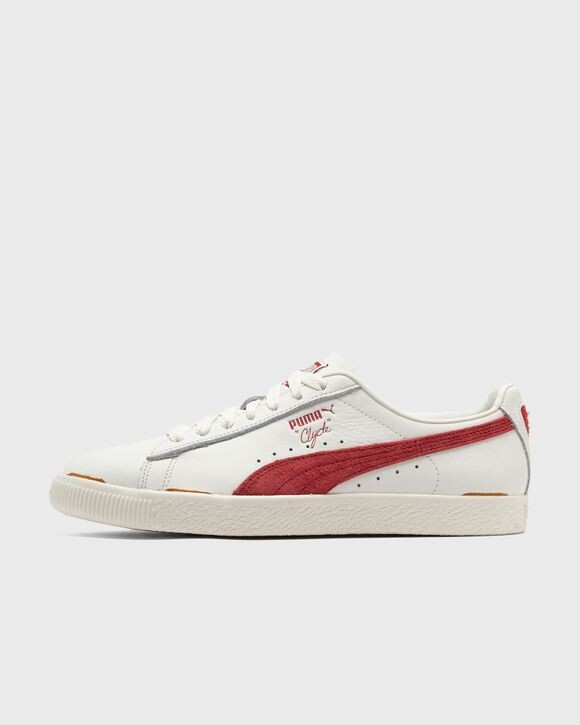 

Кроссовки Puma Clyde Neverworn Iii, цвет warm white-club red