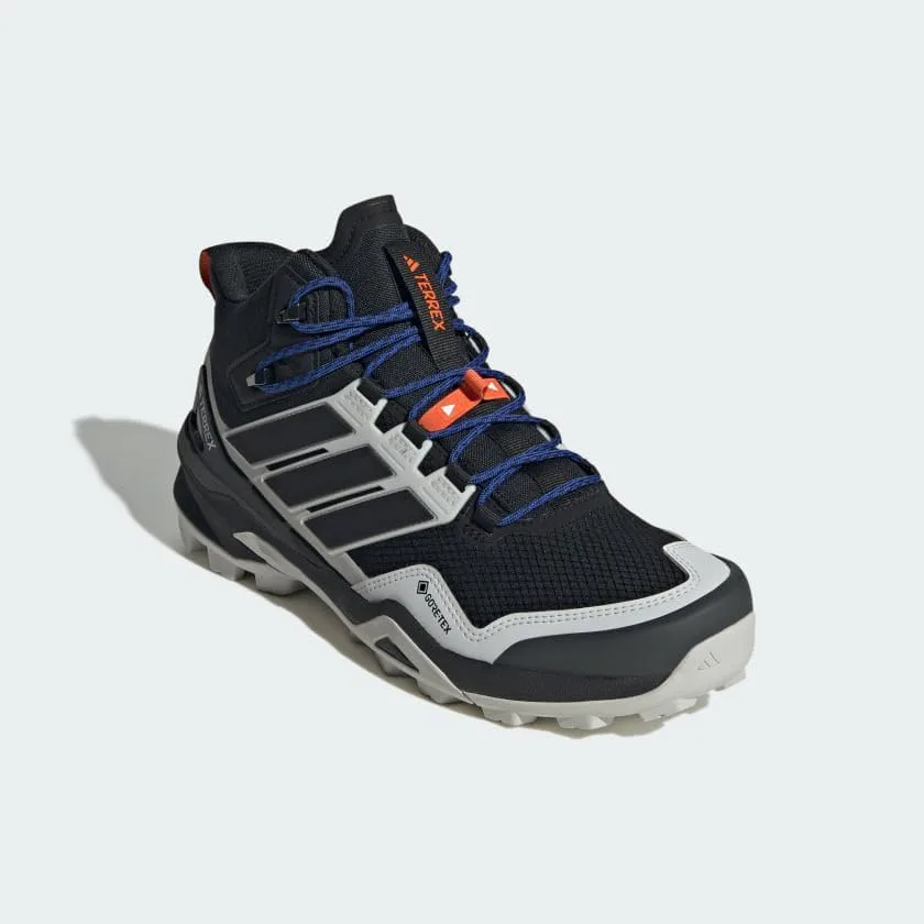 Мужские походные ботинки Adidas Terrex Skychaser Gore-tex средней высоты, черный/серый — фото 4