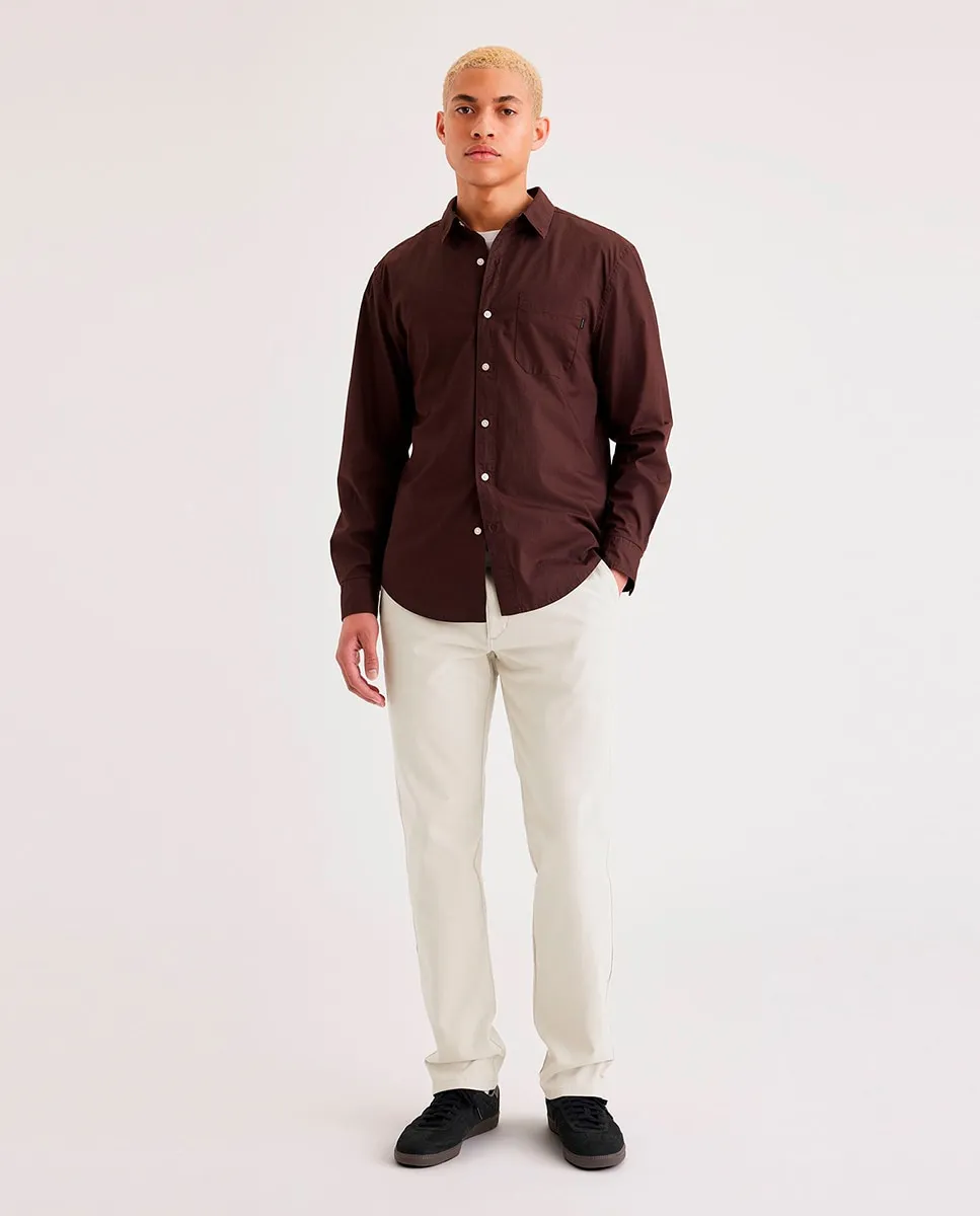 

Мужские повседневные эластичные брюки чинос Dockers, светло-серый