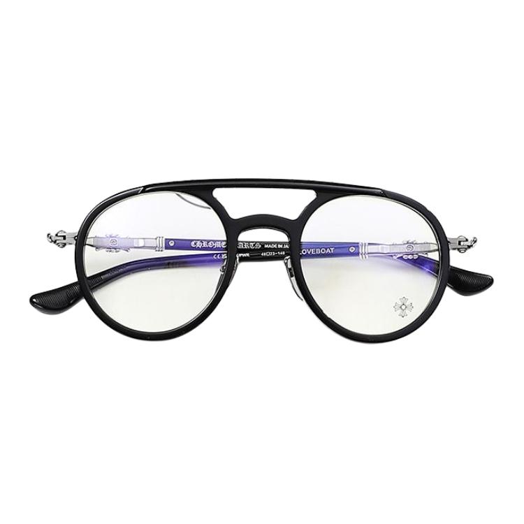 

Chrome Hearts Авиаторские очки унисекс черные, Black