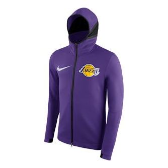 

Толстовка с капюшоном therma flex showtime nba lakers куртка с капюшоном фиолетовая Nike, фиолетовый