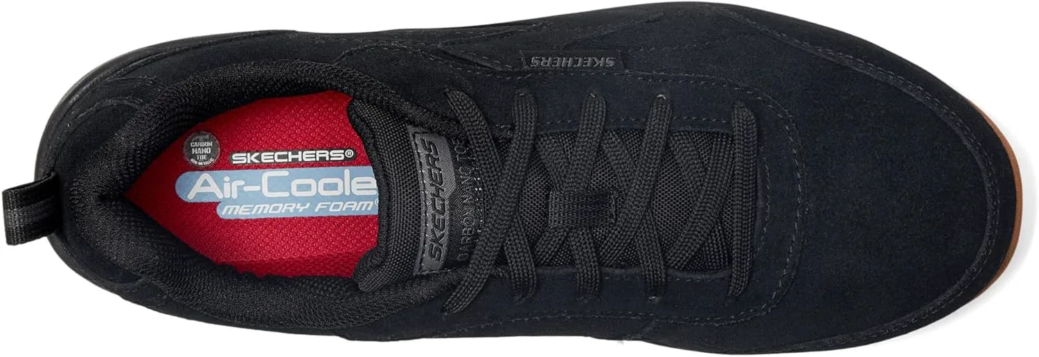 Мужские кроссовки Skechers Bulklin - Atlis с защитным носком, черный — фото 2