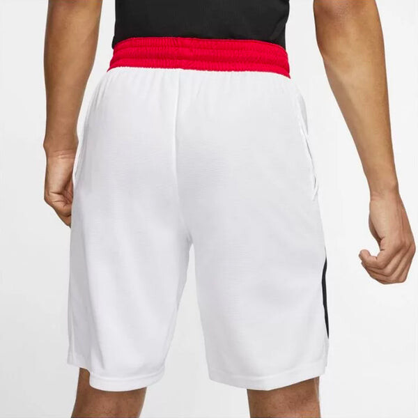 Шорты large logo printing sports loose basketball shorts white Nike, белый — фото 4