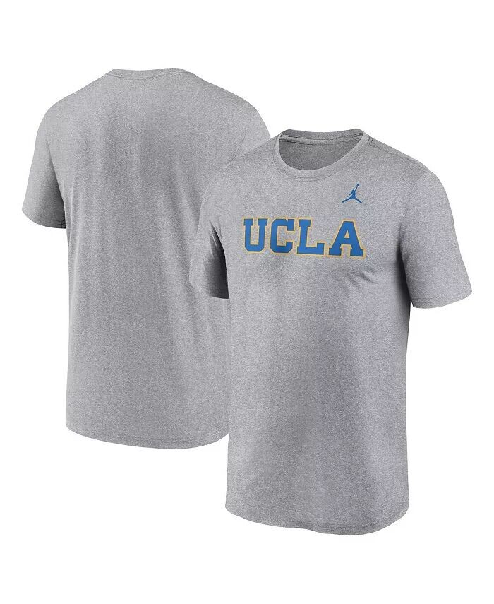 

Футболка мужская Heather Gray UCLA Bruins Primetime Legend Wordmark Jordan