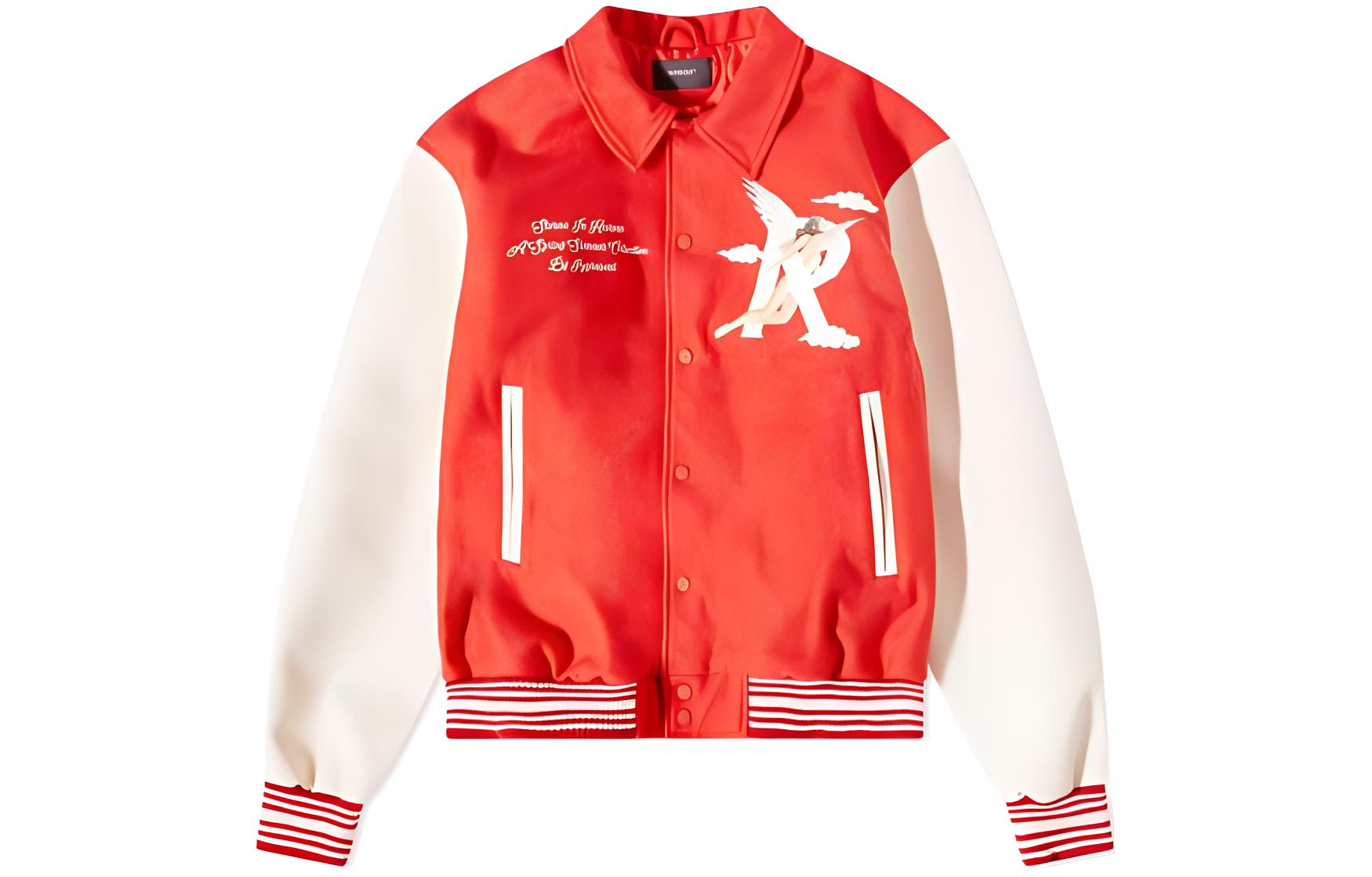 

REPRESENT Бейсбольная куртка мужская красная, Red