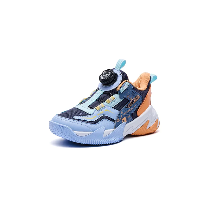 Детские баскетбольные кроссовки 361°KIDS, Light Prussian Blue/Eternal Blue/Illusion Blue — фото 3