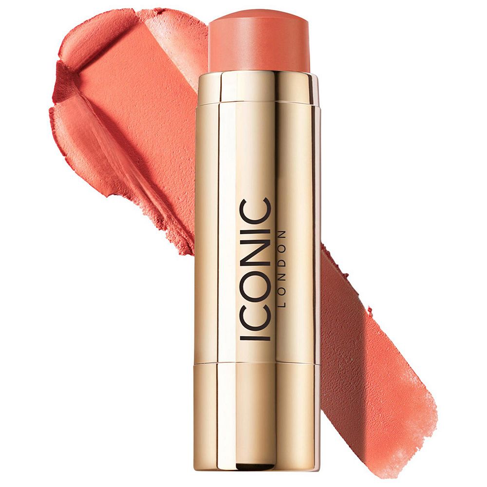 

Крем-румяна Iconic London Blurring Blush для пудры губ и щек, коралловый