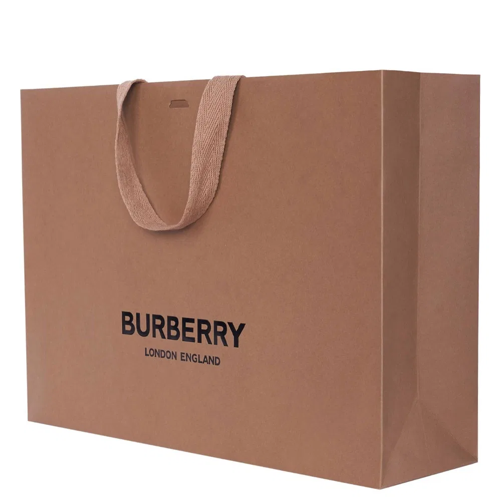 Брюки Burberry зауженные из канвы, кремовые — фото 3