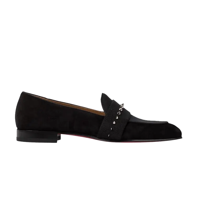 

Кроссовки Christian Louboutin Nit Night Flat 'Black Silver', черный
