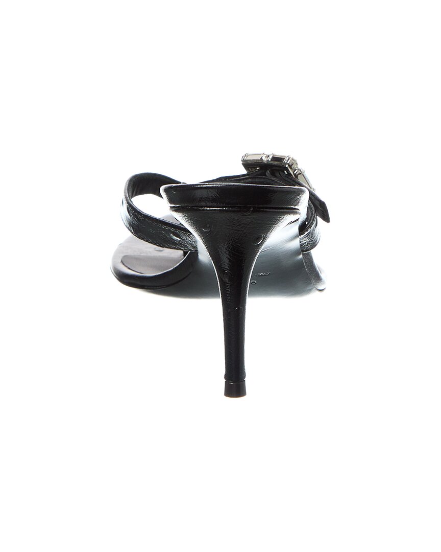 Giuseppe Zanotti Sexy 70 Leather Sandal, черный — фото 3