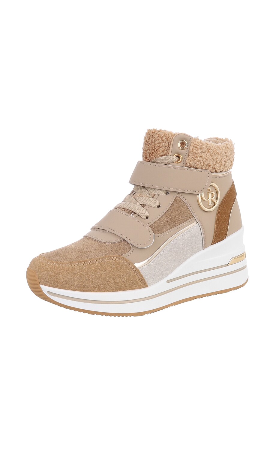 

Кроссовки Ital-Design High-Top Sneakers, цвет Brown/Light brown