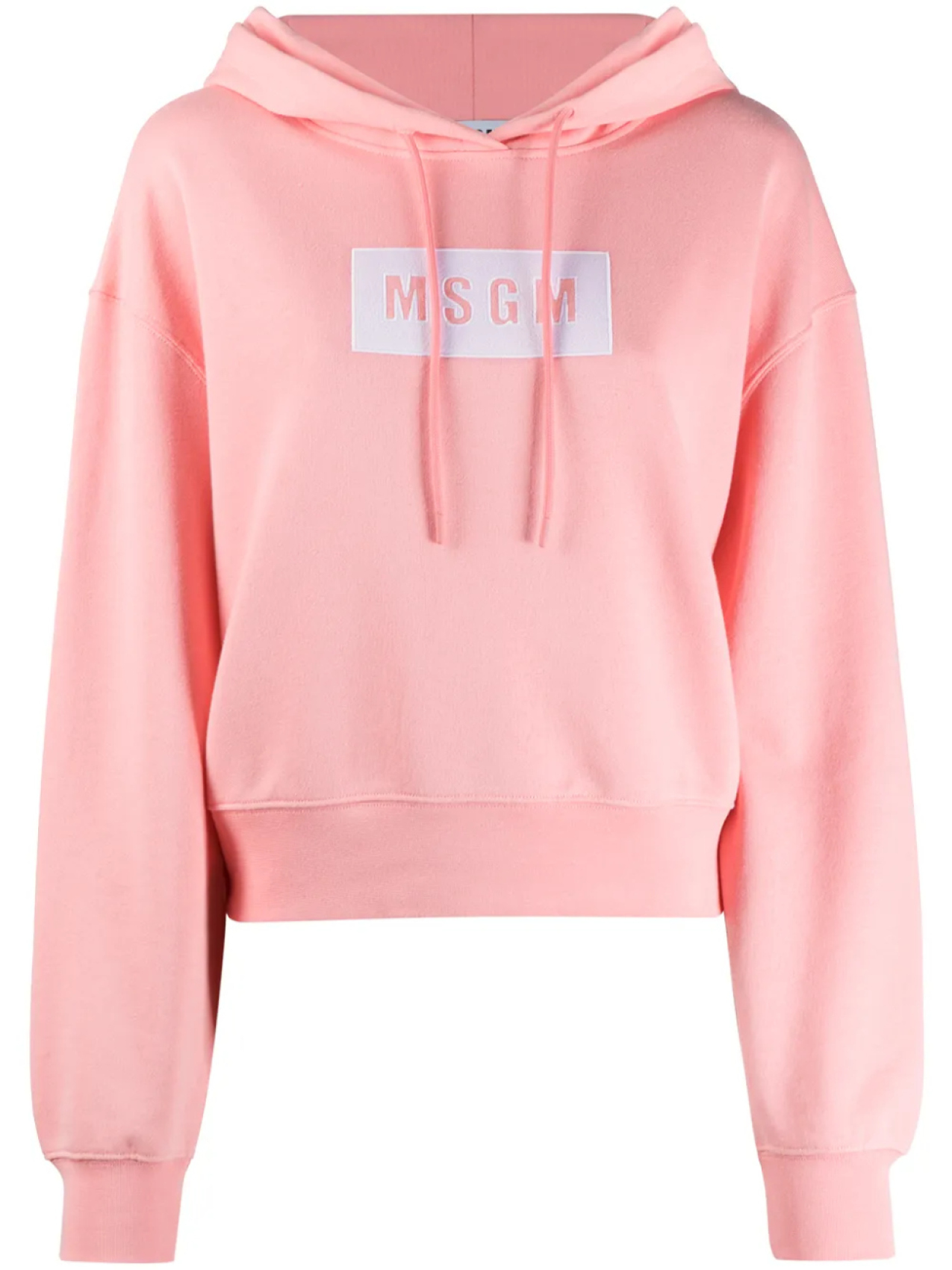 

MSGM худи с логотипом, розовый