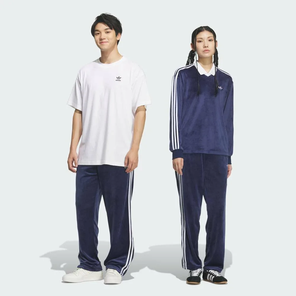 Спортивные брюки Adidas FB TP из велюра, цвет Blue