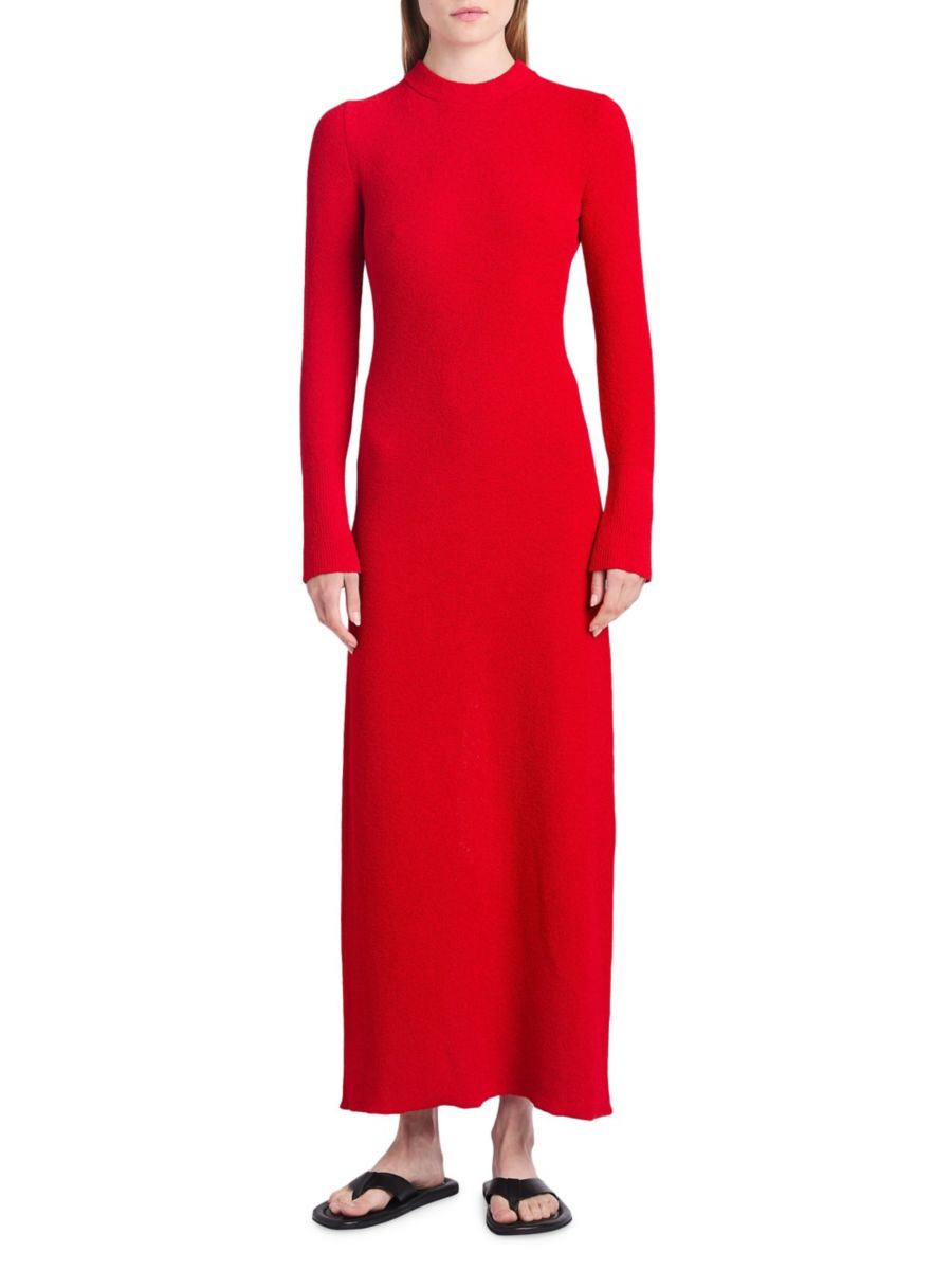 

Платье макси из трикотажа Лара Букле Proenza Schouler, красный