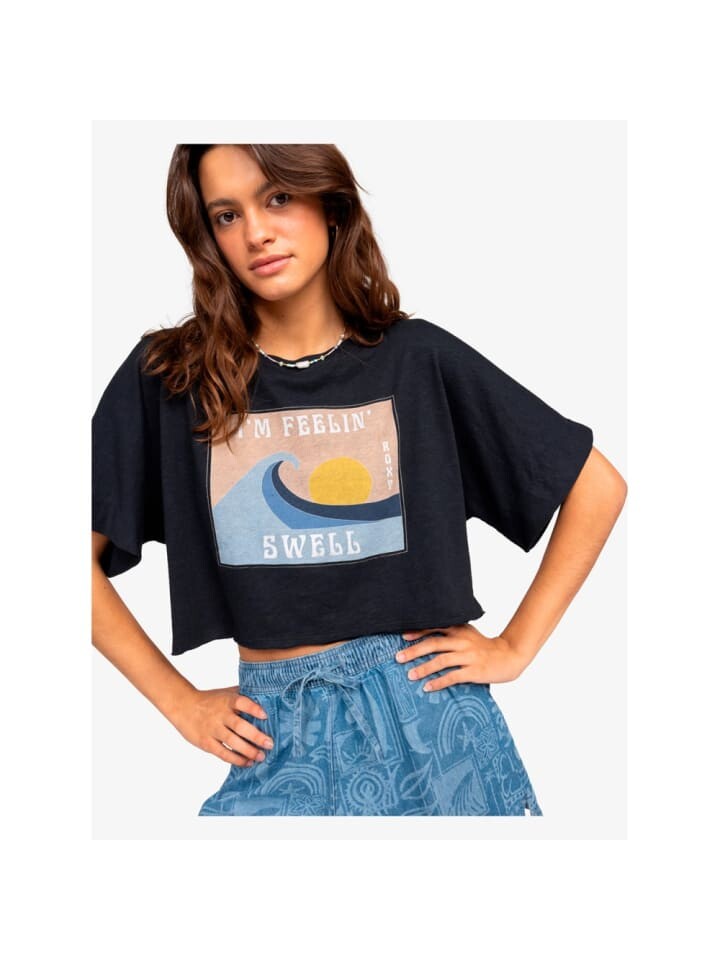 

Футболка Roxy Tshirt, черный