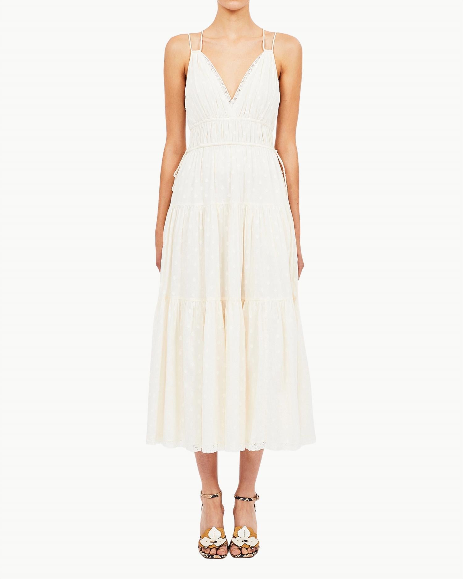 

Платье Freya Midi в безупречном стиле Ulla Johnson, Pristine