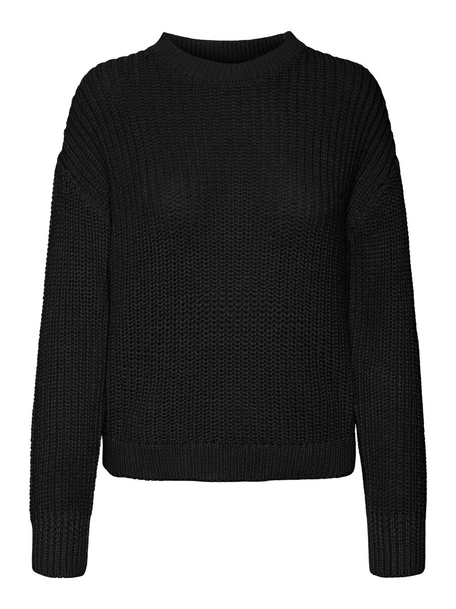 

Базовый свитер VERO MODA Sweater HILDA, черный