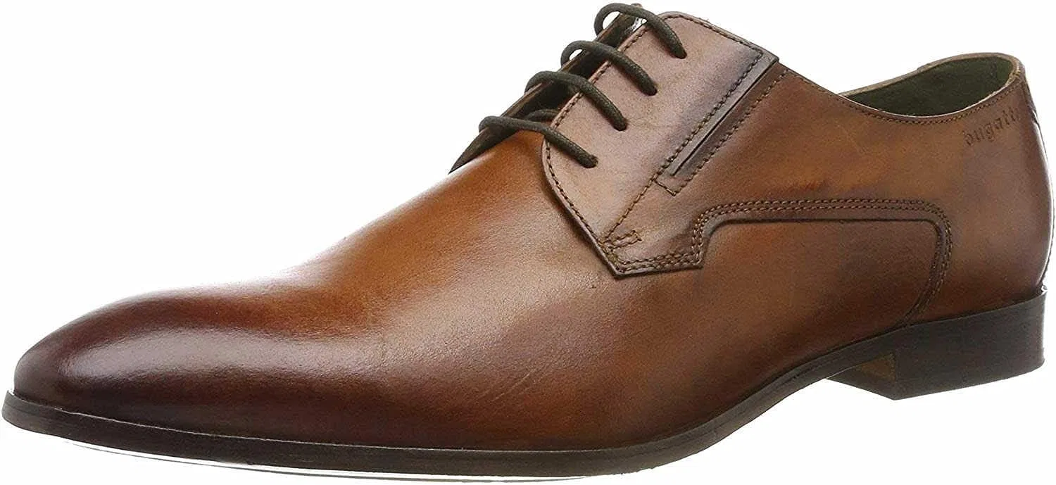 Мужские туфли-дерби Bugatti 311419011100, Braun Cognac 6300
