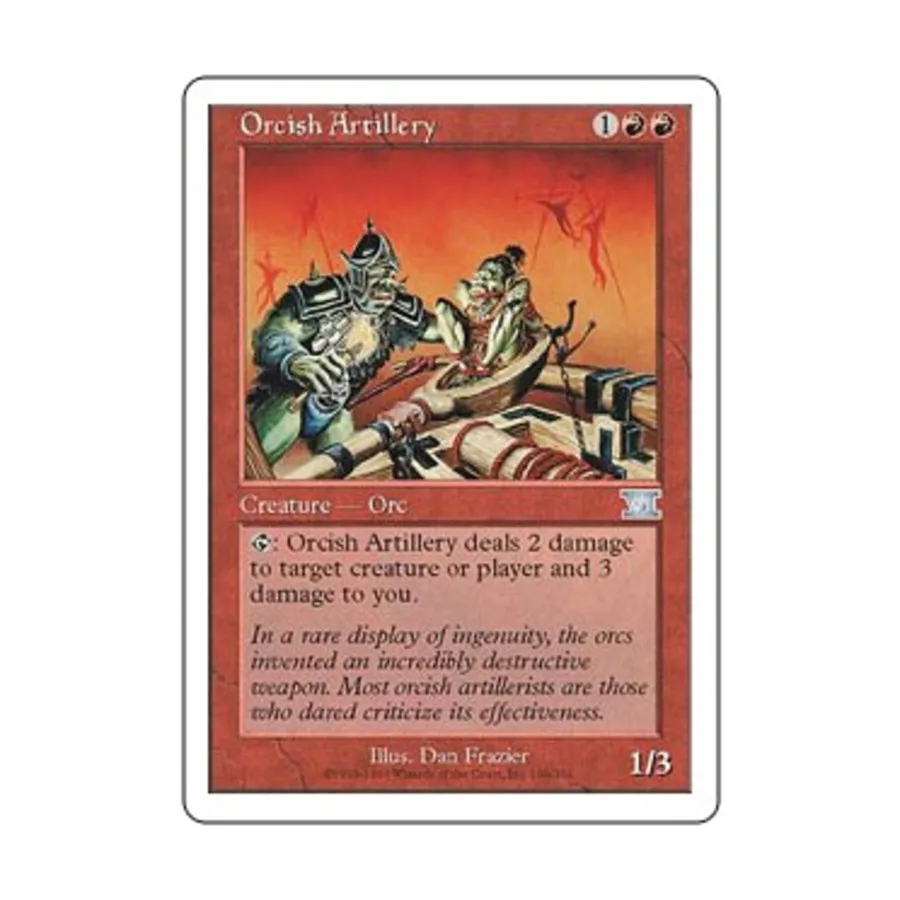 

CCG Орочья артиллерия (U), MTG - 6th Edition (Classic)