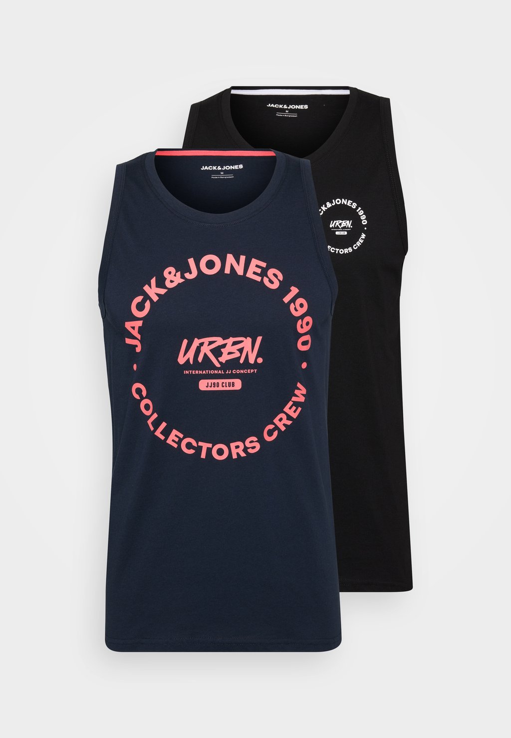 

Майка JJSIMON 2 PACK Jack & Jones, черный