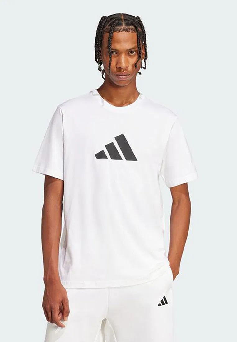 Футболка с логотипом, Future Icons 3 Bar, Nike Adidas, белый