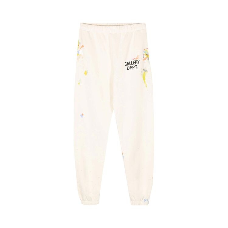 

Спортивные брюки Gallery Dept. Logo Sweatpants Antique White, белый