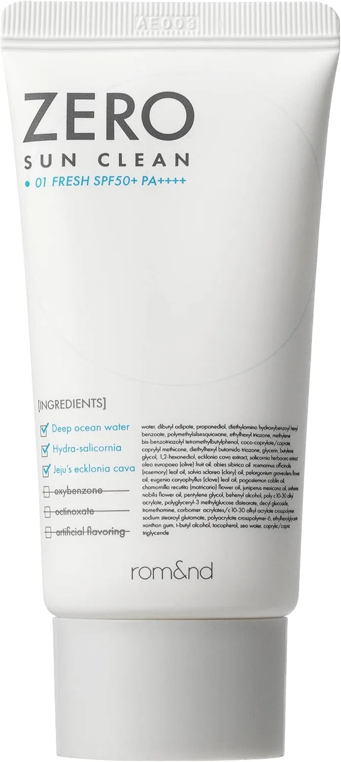 Солнцезащитный крем rom&nd Zero Sun Clean 01 FRESH 50 мл
