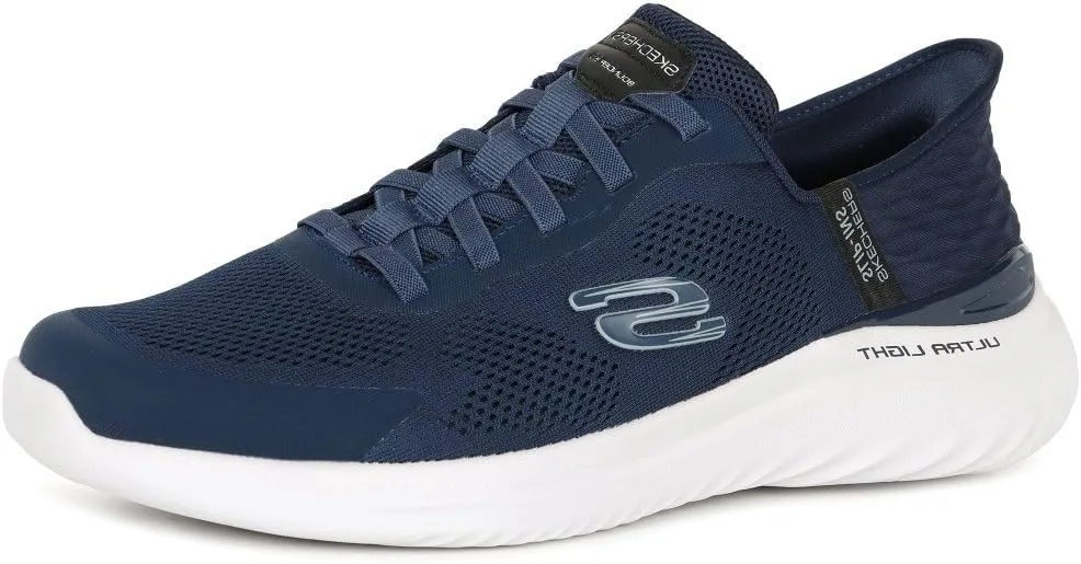 Мужские слипоны Skechers Bounder 2.0 Emerged, темно-синий