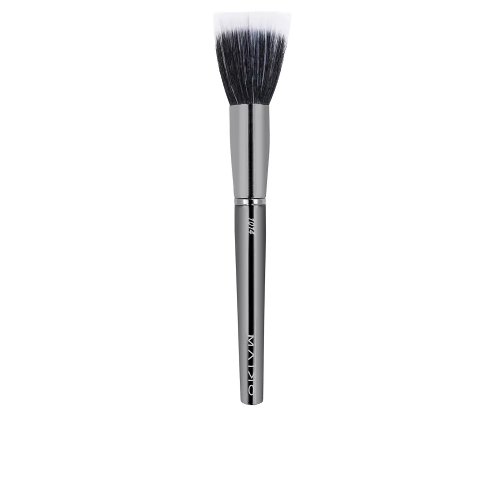 

Кисть для лица Luxury grey brocha duo para difuminar polvos 1014 Maiko, 1 шт.